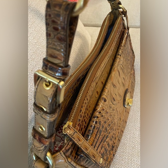 Brahmin Vintage Leather bag in Toasted Almond - Picture 11 of 14